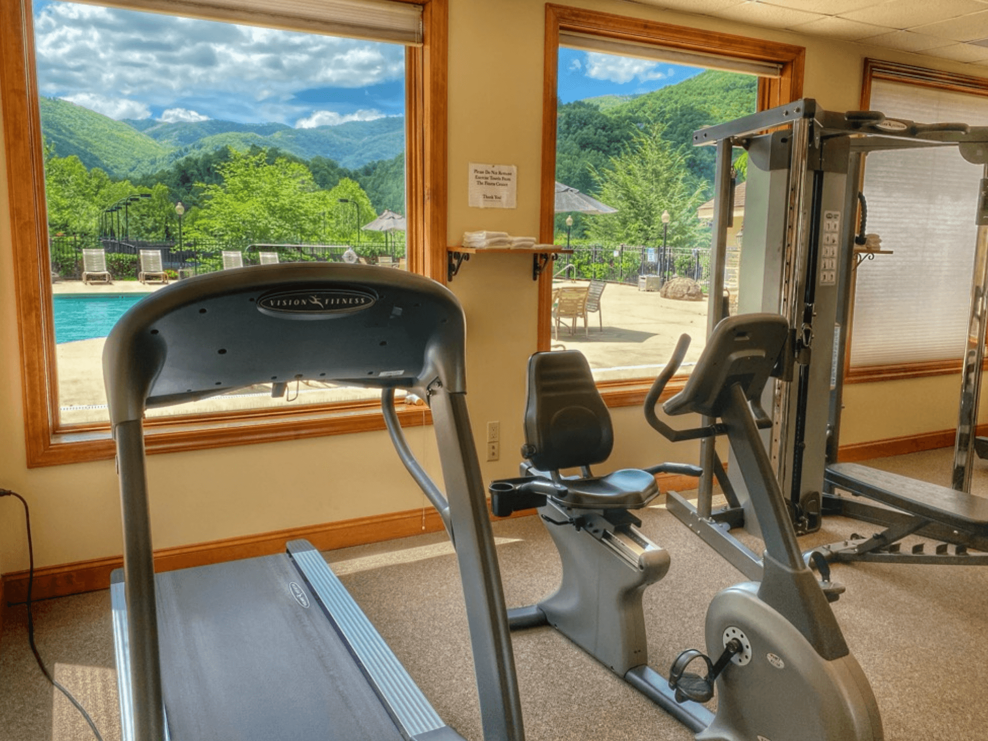 Smoky Mountain Country Club FItness Room